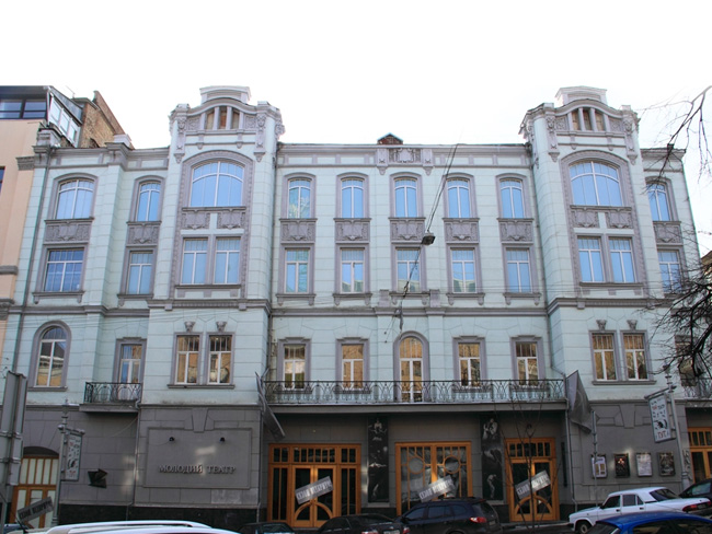 Київський молодий академічний театр, Київ, вул. Прорізна, 17